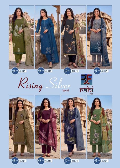 Rahi rising silver vol-4 wholesale kurtis in surat